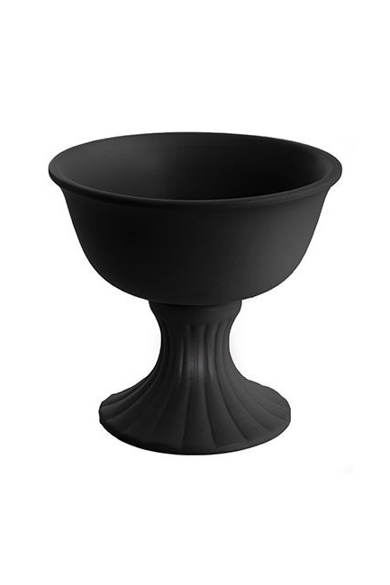Black Compote Vase