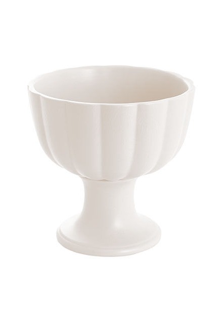 White Compote Vase 2
